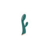 Vibromasseur vert avec stimulateur de clitoris LRIS USB 